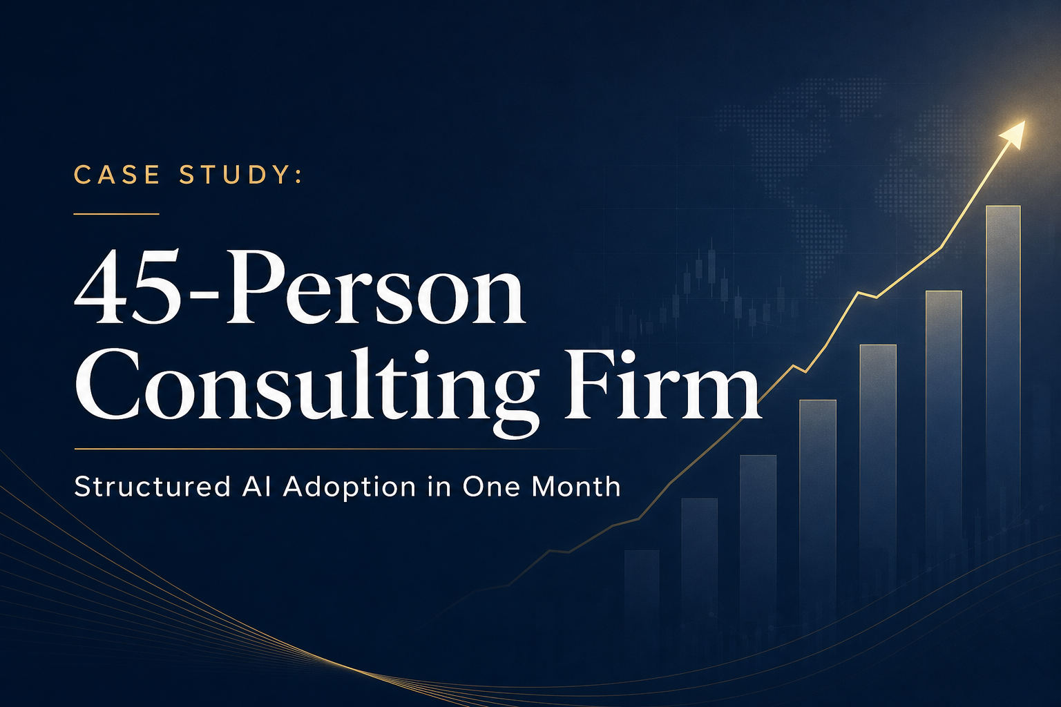 Case Study: How a 45-Person Consulting Firm Introduced AI in One Month